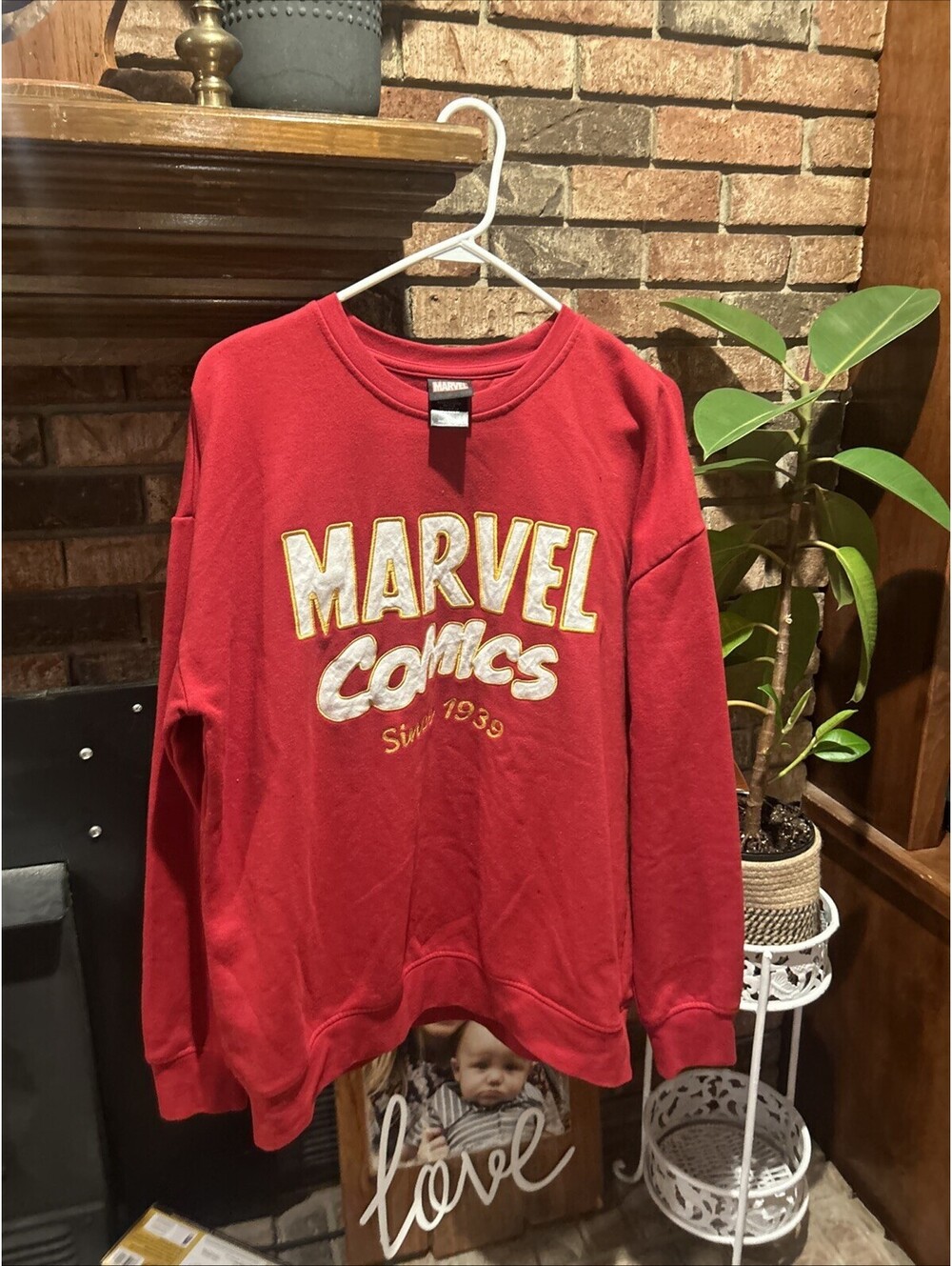 Marvel Comics L Box Lunch Exclusive Red Sweater